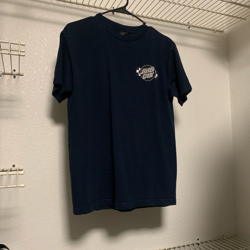 Black Santa Cruz T shirt